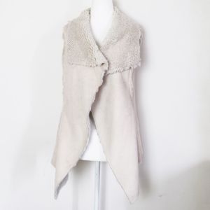 Faux Suede Fur Vest
